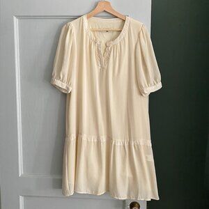 Cotelac Ivory Dress, Lined